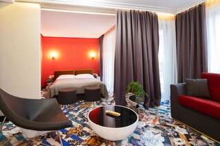 Отель Amsterdam Plaza Hotel & SPA Паланга Улучшенный двухместный номер с 1 кроватью, предоставляется доступ в спа-центр-3