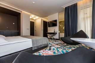 Отель Amsterdam Plaza Hotel & SPA Паланга Улучшенный двухместный номер с 1 кроватью, предоставляется доступ в спа-центр-5